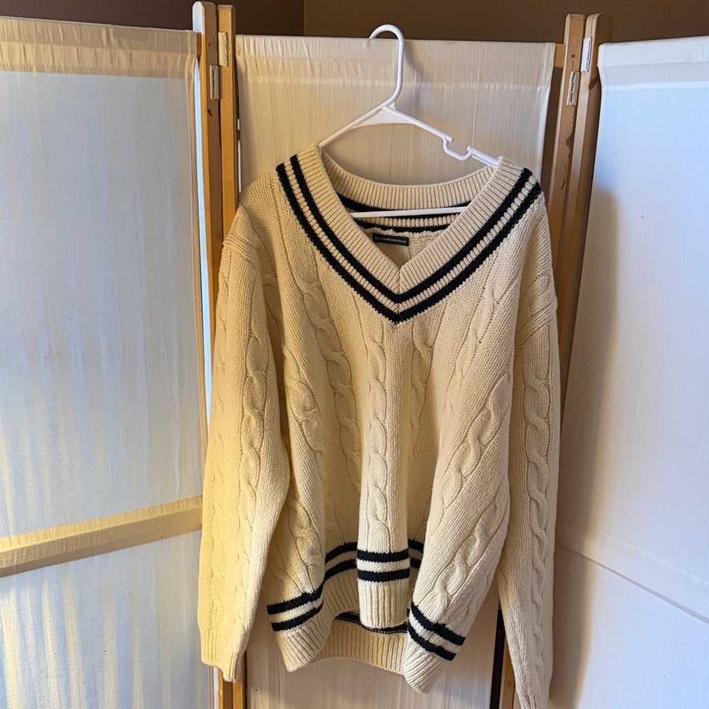 Brand Melville V Neck wool blend sweater